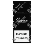 Cigaronne Super Slims Black